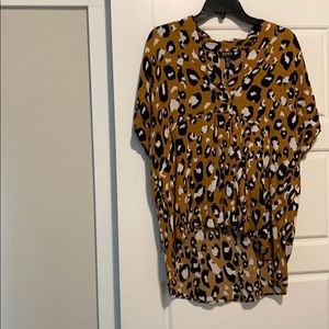 Cheetah print top
